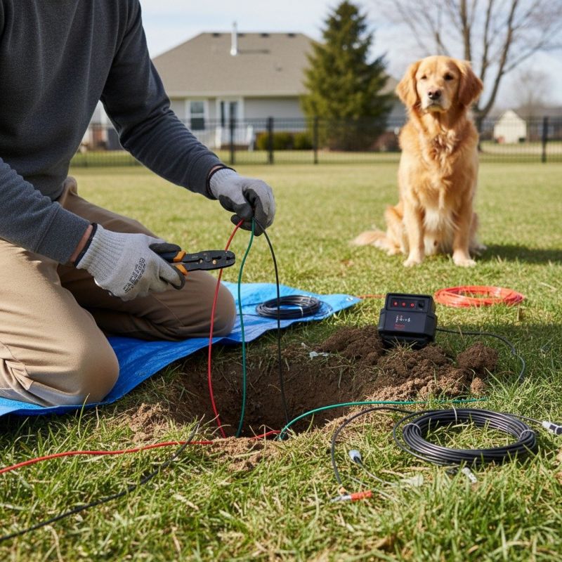 Electric Dog Fence Installation