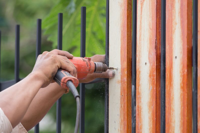 Fence Pole Repair